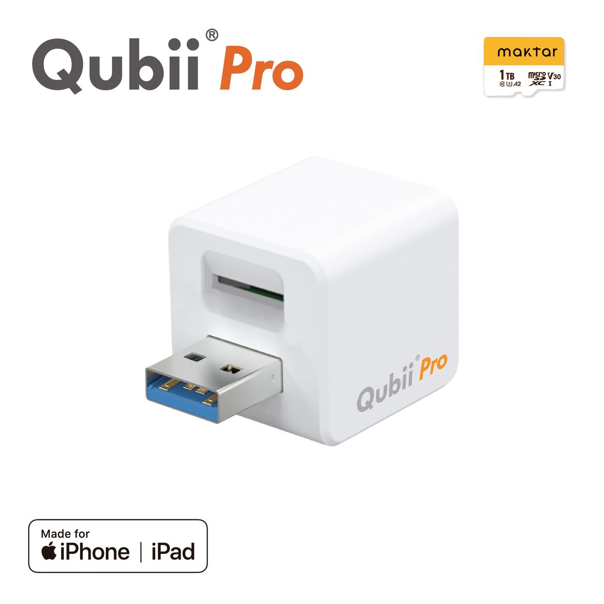 Qubii Pro - 1TB microSDセット