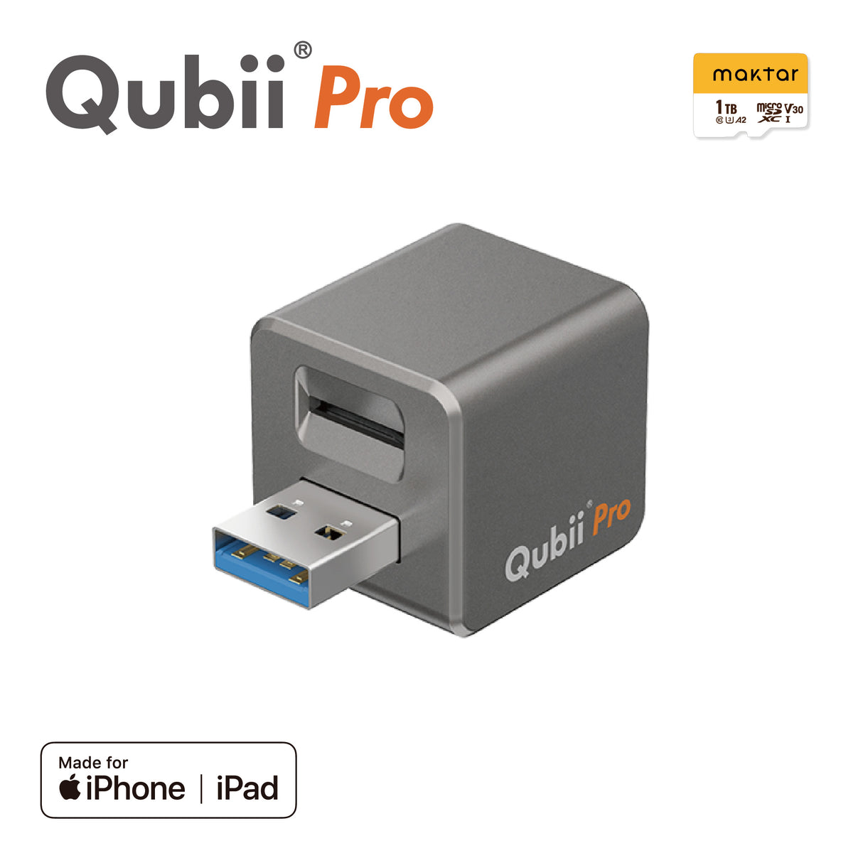 Qubii Pro - 1TB microSDセット