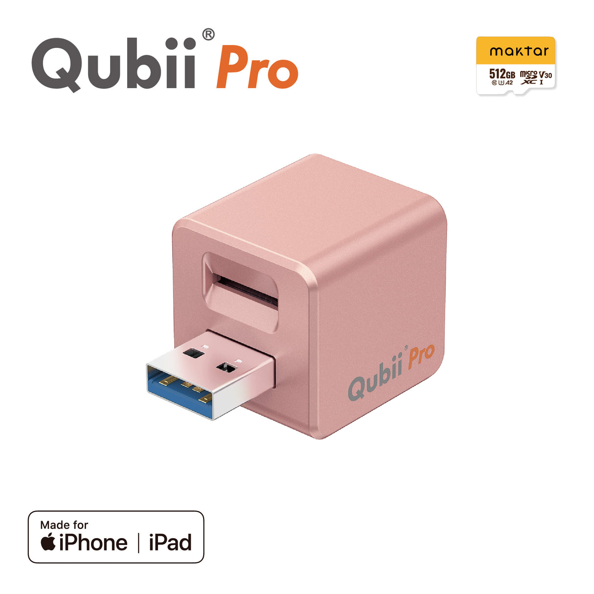 Qubii Pro - 512GB microSDセット
