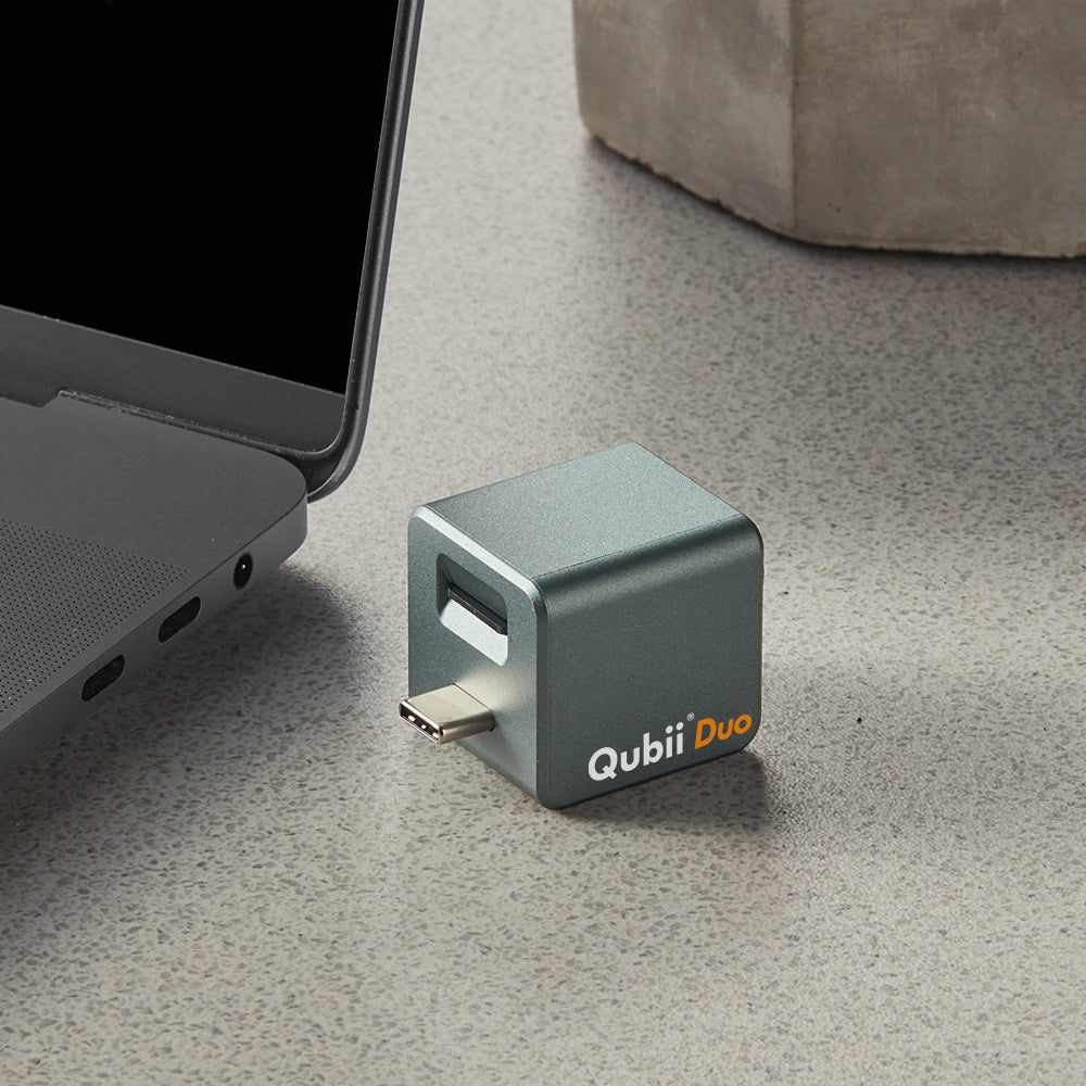 Qubii Duo - ミッドナイトグリーン/USB-C メーカー直販 – Maktar Japan