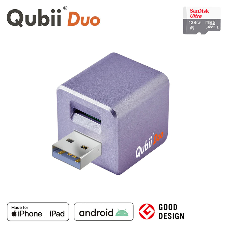Maktar Qubii Duo USB Type C ミッドナイトグリーン 充電しながら自動