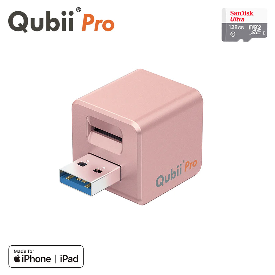 Qubii Pro - 128GB microSDセット