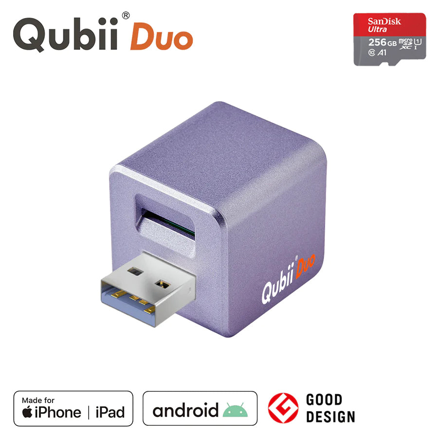 Qubii Duo（USBタイプA） - 256GB microSDセット – Maktar Japan