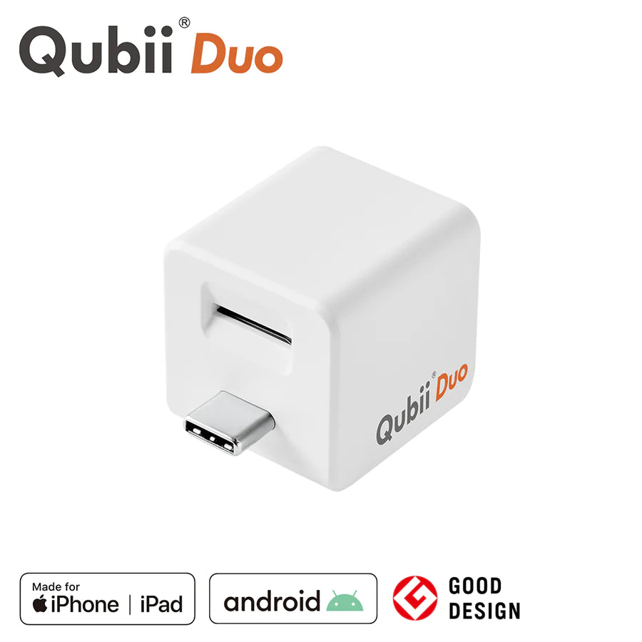 Qubii Duo type-C ホワイト(キュービーデュオ タイプC) Qubii Duo(USBタイプC) – Maktar Japan