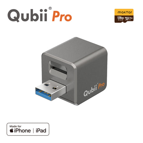 Qubii Pro 福袋セット (Qubii Pro 128GBセット＋USBケーブル(A to Lightning)＋38W Ganチャージャー)
