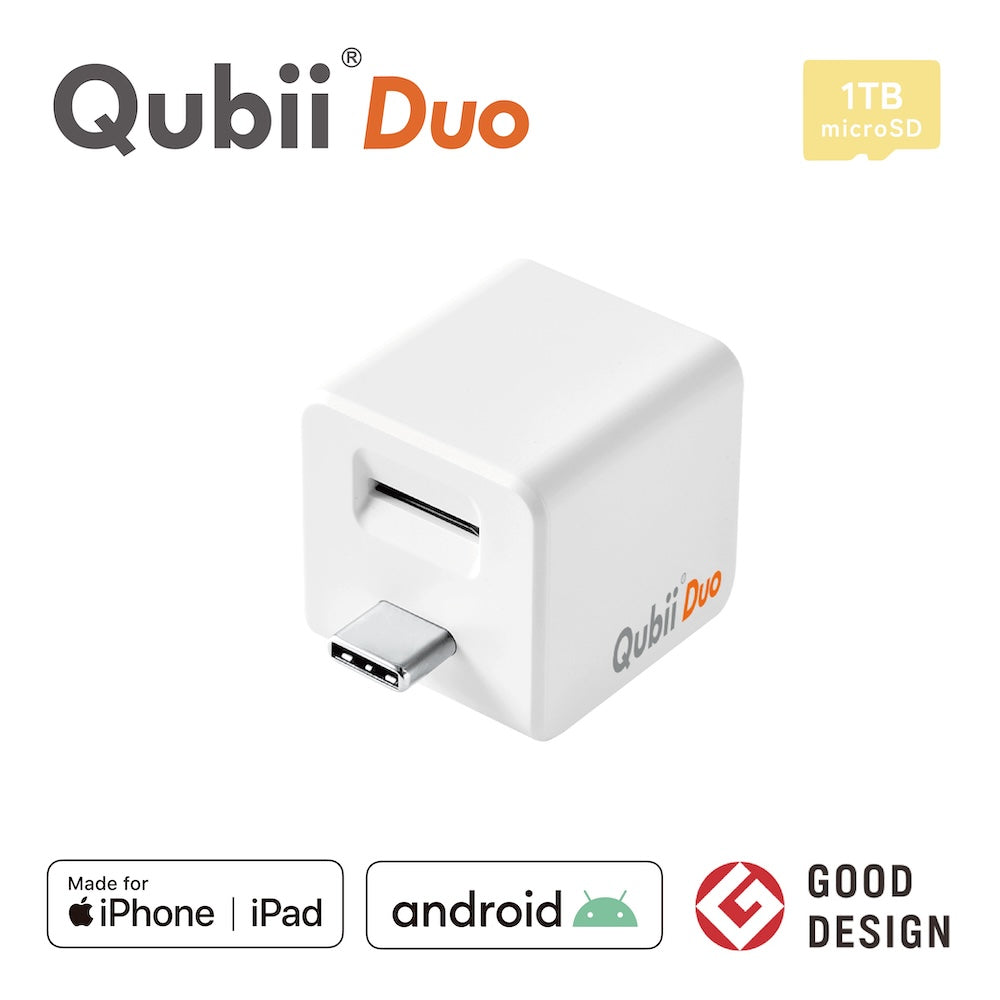 Qubii Duo（USBタイプC）- 1TB microSDセット – Maktar Japan