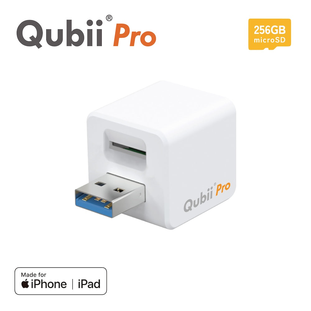 スマホアクセサリー Qubii Pro 256GB Qubii Pro - 256GB microSDセット – Maktar Japan