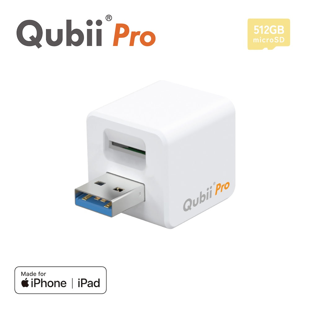 Qubii Pro - 512GB microSDセット