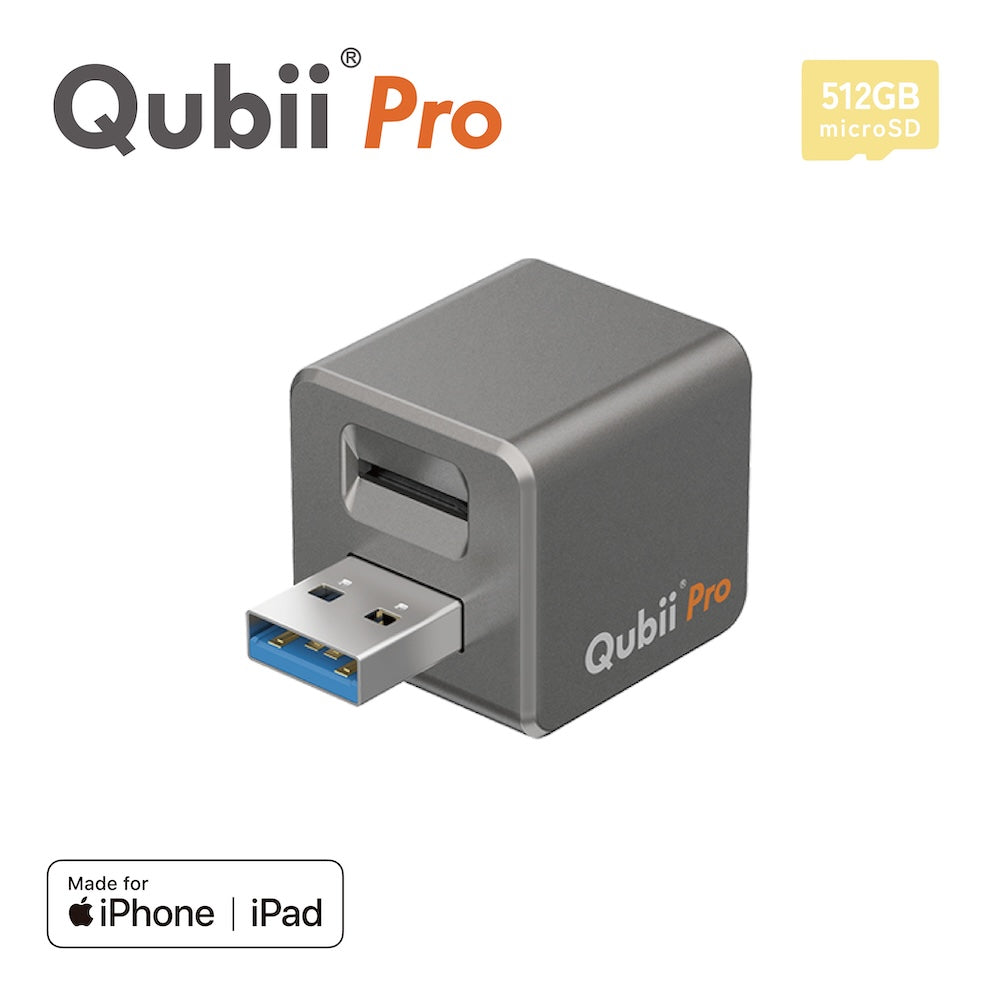 Qubii Pro - 512GB microSDセット