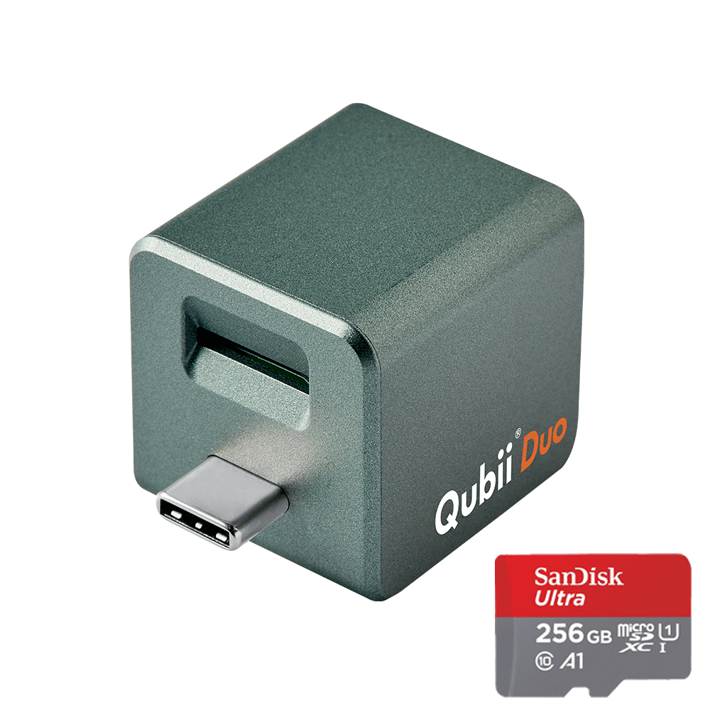 Qubii Duo（USBタイプC）- 256GB microSDセット – Maktar Japan